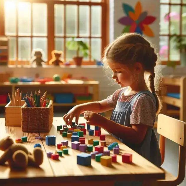 Atividades de Classificação Por Tamanho e Cor: Método Montessori na Prática