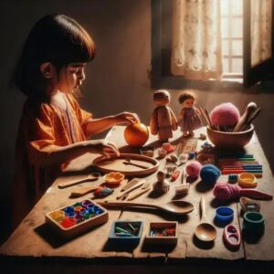 Criando Sequências Numéricas com Objetos do Dia a Dia: Montessori no Lar