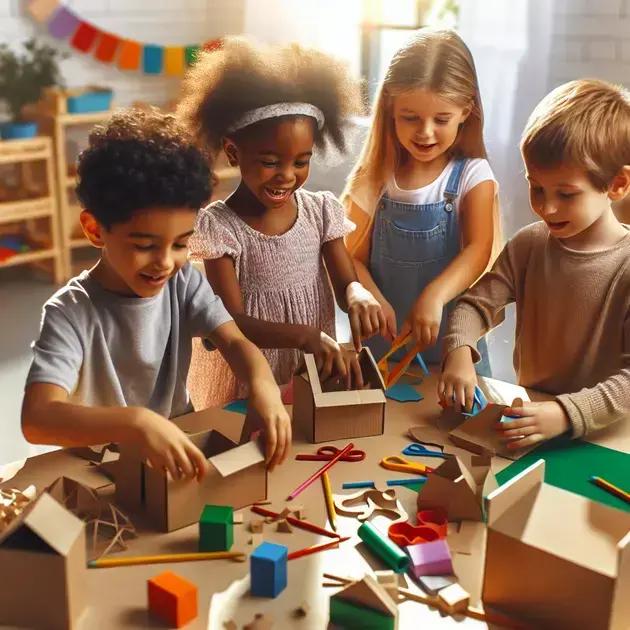Lista de Atividades Montessori Que Podem Ser Feitas Com Papelão
