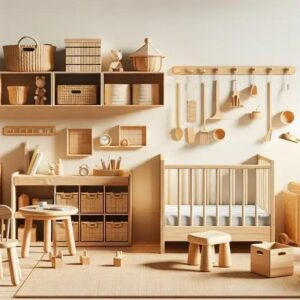 Organização do Quarto Infantil no Estilo Montessori Com Itens Baratos