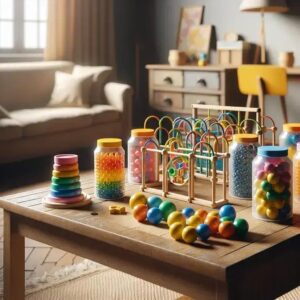 Brinquedos Montessori Feitos Com Potes Plásticos Que Você Já Tem em Casa
