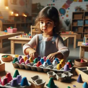 Como Criar Atividades Montessori com Caixas de Ovos Recicladas