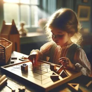 Formas e Sombras: Brincadeira Cognitiva Montessori Para Identificação Visual