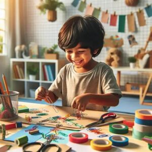 Montessori Com Itens de Escritório: Atividades Criativas e Baratas