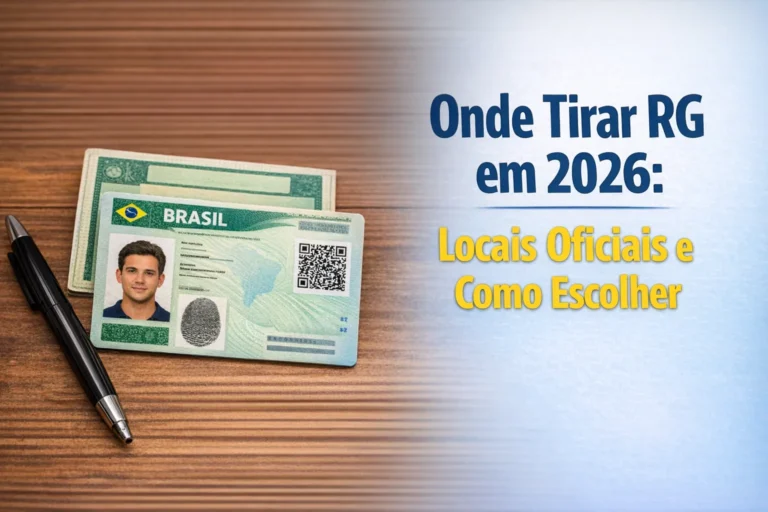 Onde Tirar RG em 2026: Locais Oficiais e Como Escolher